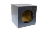 SoundSkins Enclosures | Universal Single Sealed 8" - Premium USA Made Subwoofer Box with Bed Liner Spray Finish SoundSkins Global