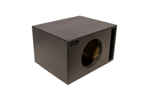SoundSkins Enclosures | Universal Single 10" Ported XL SPL - Premium USA Made Subwoofer Box with Bed Liner Spray Finish SoundSkins Global
