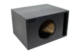 SoundSkins Enclosures | Universal Single 10" Ported XL SPL - Premium USA Made Subwoofer Box with Bed Liner Spray Finish SoundSkins Global