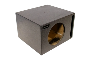 SoundSkins Enclosures | Universal Single 10" Ported - Premium USA Made Subwoofer Box with Bed Liner Spray Finish SoundSkins Global
