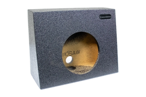 SoundSkins Enclosures | Single 10" Angled Truck Wedge Pair - Premium USA Made Subwoofer Box with Bed Liner Spray Finish SoundSkins Global