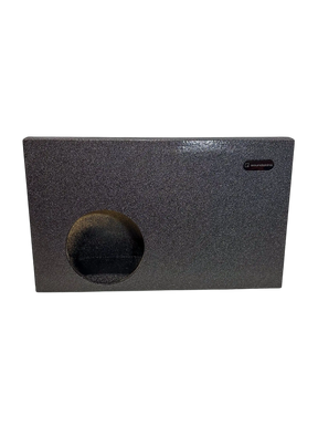 SoundSkins Enclosures | Toyota Tacoma 2005-2023 Double Cab Single 10" Ported - Premium USA Made Subwoofer Box with Bed Liner Spray Finish SoundSkins Global