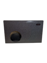 SoundSkins Enclosures | Toyota Tacoma 2005-2023 Double Cab Single 10" Sealed - Premium USA Made Subwoofer Box with Bed Liner Spray Finish SoundSkins Global
