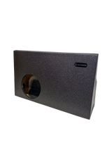 SoundSkins Enclosures | Toyota Tacoma 2005-2023 Double Cab Single 10" Sealed - Premium USA Made Subwoofer Box with Bed Liner Spray Finish SoundSkins Global