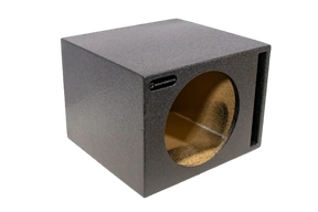 SoundSkins Enclosures | Universal Single 12" Ported - Premium USA Made Subwoofer Box with Bed Liner Spray Finish SoundSkins Global