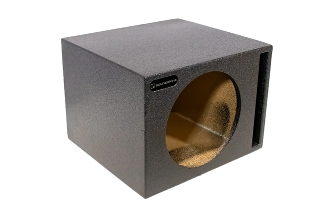 SoundSkins Enclosures | Universal Single 12" Ported - Premium USA Made Subwoofer Box with Bed Liner Spray Finish SoundSkins Global