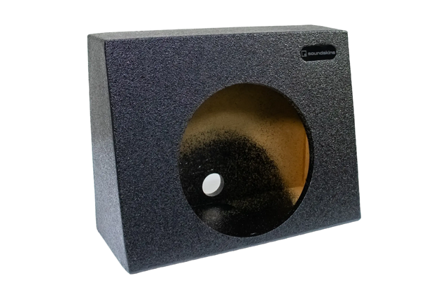 SoundSkins Enclosures | Single 12" Angled Truck Wedge Pair - Premium USA Made Subwoofer Box with Bed Liner Spray Finish SoundSkins Global