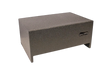 SoundSkins Enclosures | Single 12" Sealed Long Universal Truck Downfire - Premium USA Made Subwoofer Box with Bed Liner Spray Finish SoundSkins Global