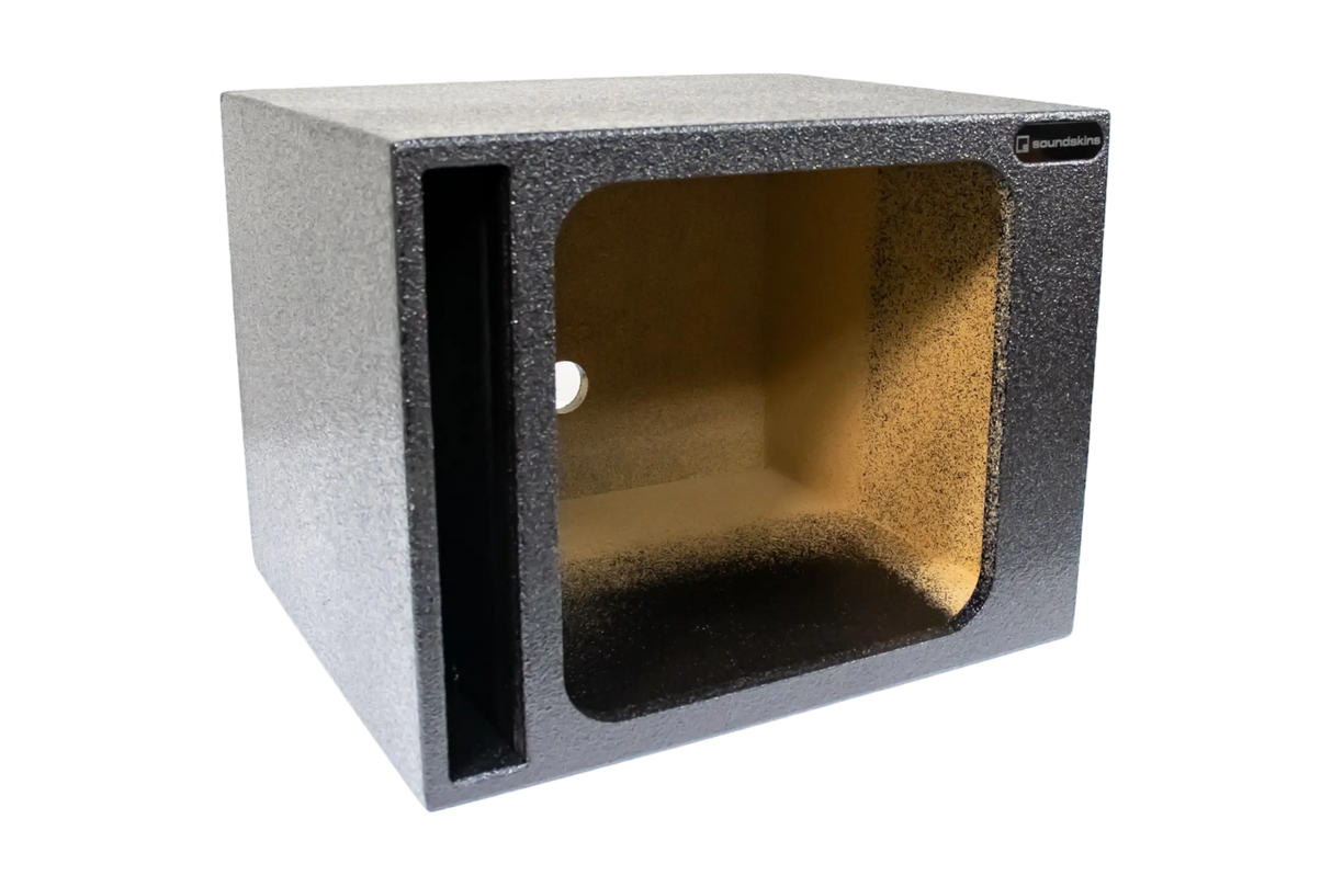 SoundSkins Enclosures | Universal Single 15" Ported - Premium USA Made Subwoofer Box with Bed Liner Spray Finish SoundSkins Global