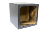 SoundSkins Enclosures | Universal Single Sealed 15" - Premium USA Made Subwoofer Box with Bed Liner Spray Finish SoundSkins Global