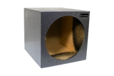 SoundSkins Enclosures | Universal Single Sealed 15" - Premium USA Made Subwoofer Box with Bed Liner Spray Finish SoundSkins Global