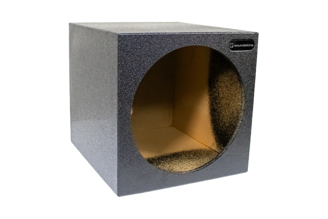 SoundSkins Enclosures | Universal Single Sealed 15" - Premium USA Made Subwoofer Box with Bed Liner Spray Finish SoundSkins Global
