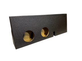 SoundSkins Enclosures | Toyota Tacoma 2005-2023 Double Cab Dual 10" Ported - Premium USA Made Subwoofer Box with Bed Liner Spray Finish SoundSkins Global