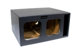 SoundSkins Enclosures | Universal Dual 8" Ported XL SPL - Premium USA Made Subwoofer Box with Bed Liner Spray Finish SoundSkins Global