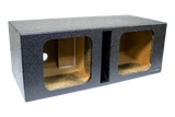SoundSkins Enclosures | Universal Dual 10" Ported - Premium USA Made Subwoofer Box with Bed Liner Spray Finish SoundSkins Global