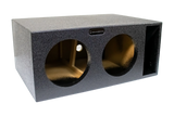 SoundSkins Enclosures | Universal Dual 10" Ported XL SPL- Premium USA Made Subwoofer Box with Bed Liner Spray Finish SoundSkins Global