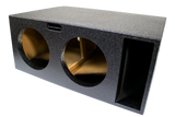 SoundSkins Enclosures | Universal Dual 10" Ported XL SPL- Premium USA Made Subwoofer Box with Bed Liner Spray Finish SoundSkins Global