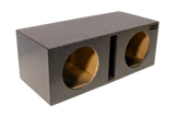 SoundSkins Enclosures | Universal Dual 10" Ported - Premium USA Made Subwoofer Box with Bed Liner Spray Finish SoundSkins Global