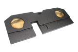 SoundSkins Global | Dodge RAM Enclosures - 2002-2018 Quad Cab / Double Cab 4-Door Dual 12" Ported - Premium USA Made Subwoofer Box with Bed Liner Spray Finish SoundSkins Global