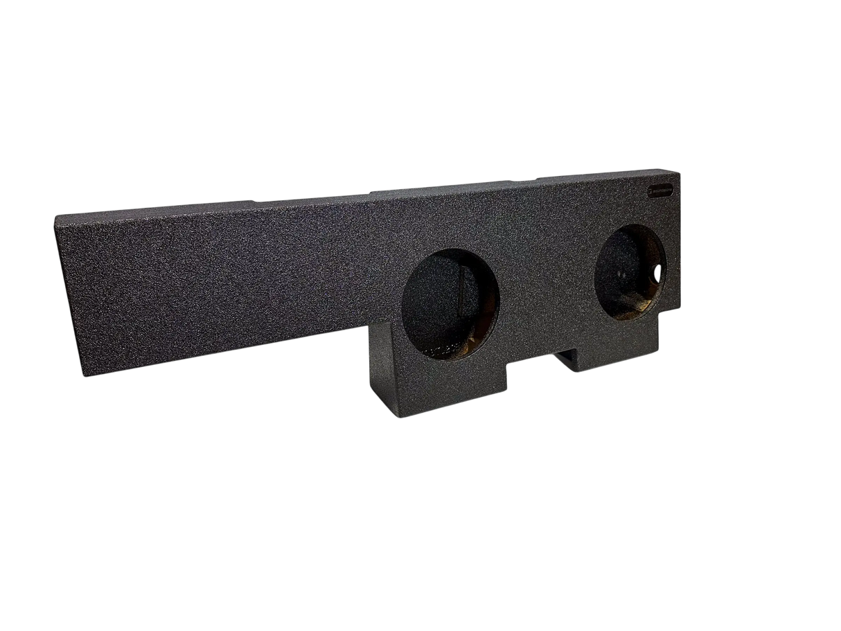 SoundSkins Enclosures | Toyota Tundra 2022+ Hybrid CrewMax Dual 8" Sealed - Premium USA Made Subwoofer Box with Bed Liner Spray Finish SoundSkins Global