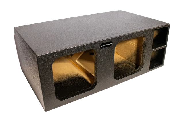 SoundSkins Enclosures | Universal Dual 10" Ported XL SPL for Kicker Solo X - Premium USA Made Subwoofer Box with Bed Liner Spray Finish SoundSkins Global