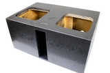 SoundSkins Enclosures | Universal Dual 12" Ported Up Fire XL SPL - Premium USA Made Subwoofer Box with Bed Liner Spray Finish SoundSkins Global