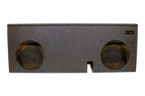 SoundSkins Enclosures | Toyota Tacoma 2005-2023 Double Cab Dual 12" Ported - Premium USA Made Subwoofer Box with Bed Liner Spray Finish SoundSkins Global