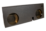 SoundSkins Enclosures | Toyota Tacoma 2005-2023 Double Cab Dual 12" Ported - Premium USA Made Subwoofer Box with Bed Liner Spray Finish SoundSkins Global