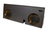 SoundSkins Enclosures | Toyota Tacoma 2005-2023 Double Cab Dual 12" Sealed - Premium USA Made Subwoofer Box with Bed Liner Spray Finish SoundSkins Global
