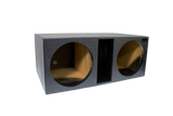 SoundSkins Enclosures | Universal Dual 15" Ported Front FIre XL SPL - Premium USA Made Subwoofer Box with Bed Liner Spray Finish SoundSkins Global