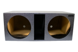 SoundSkins Enclosures | Universal Dual 15" Ported Front FIre XL SPL - Premium USA Made Subwoofer Box with Bed Liner Spray Finish SoundSkins Global