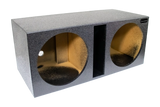 SoundSkins Enclosures | Universal Dual 15" Ported - Premium USA Made Subwoofer Box with Bed Liner Spray Finish SoundSkins Global
