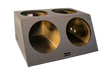 SoundSkins Enclosures | Universal Quad 15" Angle Face Sealed - Premium USA Made Subwoofer Box with Bed Liner Spray Finish SoundSkins Global