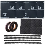 SoundSkins | Sound Quality Speaker Kit — 4 Door Bundle | SSK-SQSK-4DR | 4x Foam Speaker Rings, 4x Foam Backing Sheets, 4x Speaker Kit Sheets, 2x Strip Tape 3' 3/8" SoundSkins Global
