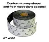 SoundSkins | Silent Strip 2" Sound Deadening Closed Cell Acoustic Foam Tape | SSK-STRIP2 | Rubber Closed Cell Foam, 1 Roll (2" Wide) SoundSkins Global
