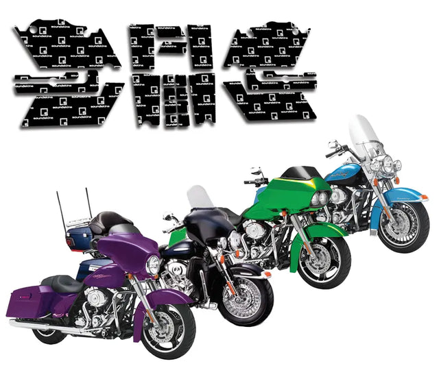 Saddlebag Vehicle Specific Kit for Harley Davidson Touring Models | 1998-2013 SoundSkins Global