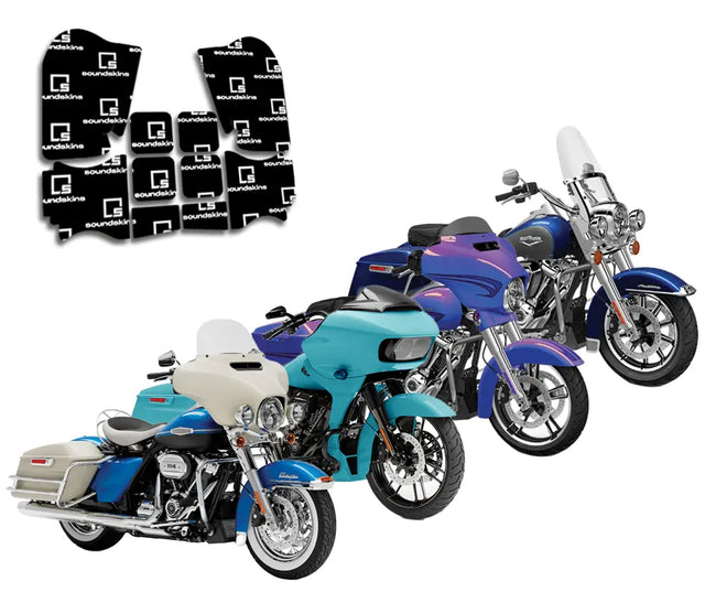 Saddlebag Speaker Lid Vehicle Specific Kit for Harley Davidson Touring Models | 2014-2023 SoundSkins Global