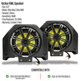 2020-2026 Polaris® RZR Pro R / Turbo R / Pro S / Pro XP 6.5" Rear-Hump Speaker-Pods SSV Works