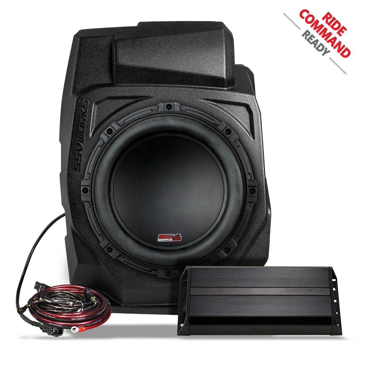2020-2024 Polaris® RZR Pro Under-Dash 10" Ported Subwoofer Add-On for Ride Command SSV Works / Kicker