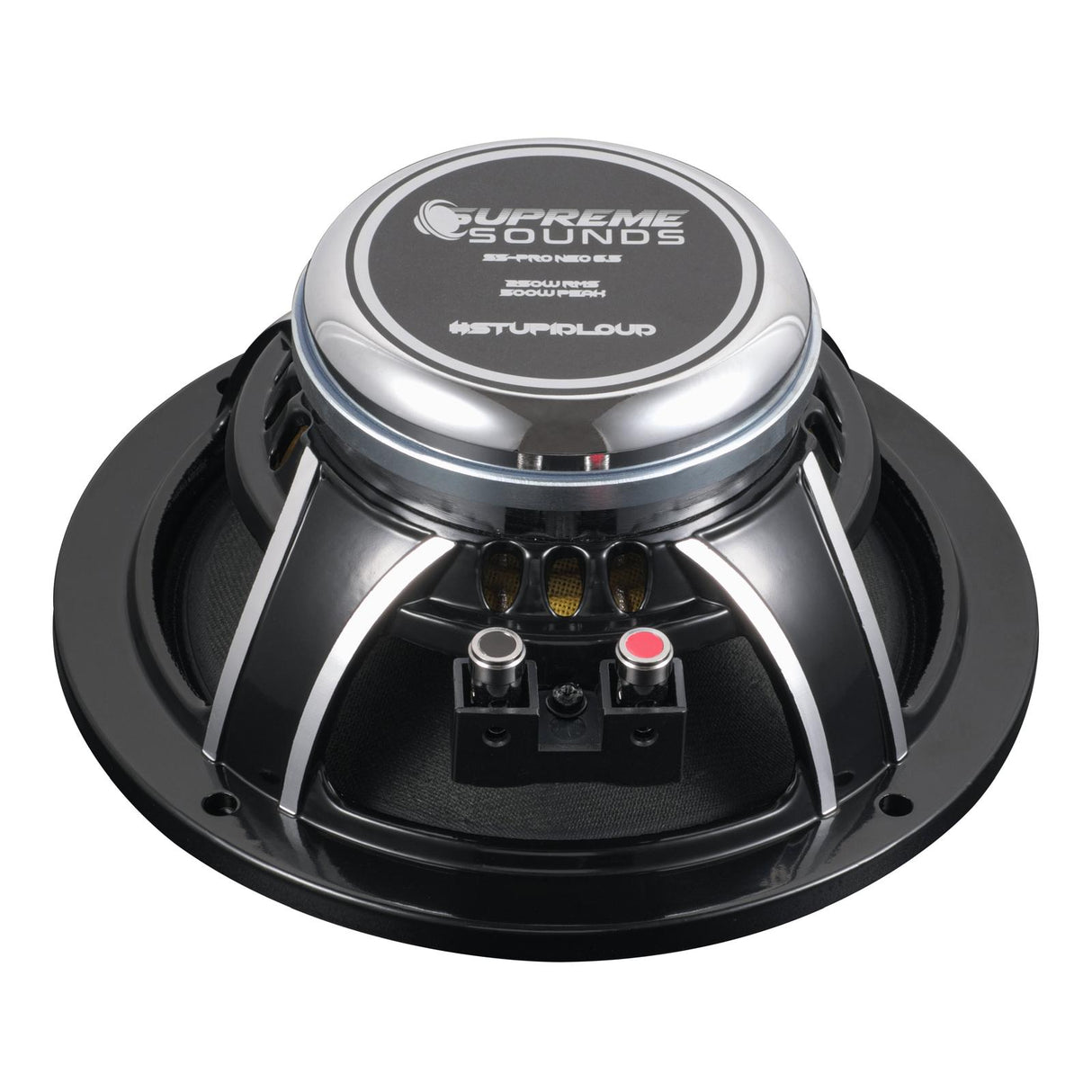 Supreme Sounds Pro Neo 6.5" 250W RMS Midrange Speaker 4-Ohm (Single) Supreme Sounds
