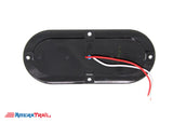 Clear Surface Mount 6" Oval LED, Utility/Clearance, Optronics