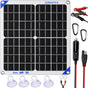 SUNAPEX Solar Battery Charger Maintainer, 20W 12V TekShack
