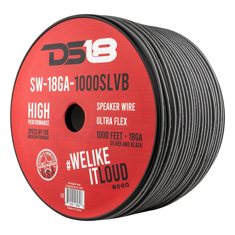 18-GA Speaker Wire 1000 Feet Red