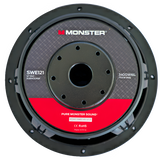 Monster SWE121 12″ 1700W RMS Subwoofer DVC 4-Ohm Monster Audio