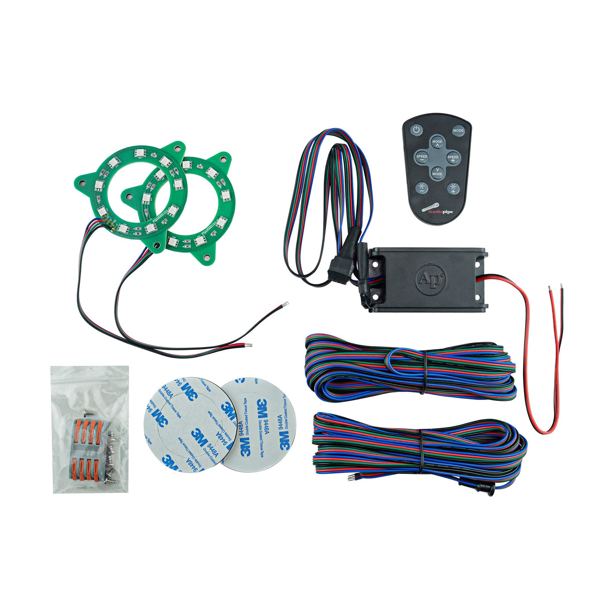 RGB Color Changing LED Lights (SWS-TWW68-LED) Audiopipe