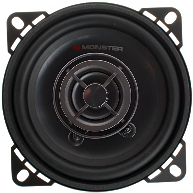 Monster SXC402 4" 2-Way Coaxial Speakers 4″ (Pair) Monster Audio