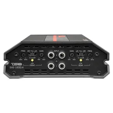 DS18 SXE-1200.4 Class A/B 4-Channel Full-Range Car Amplifier