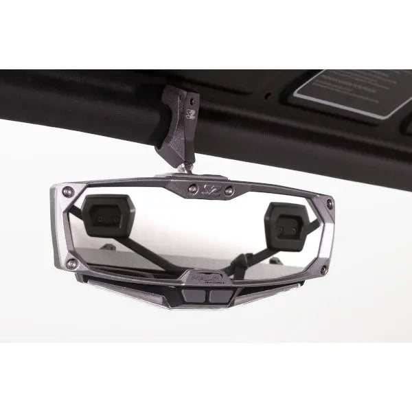 Seizmik Halo-RA LED Rearview Mirror with Cast Aluminum Bezel- Can-Am Defender High Lifter