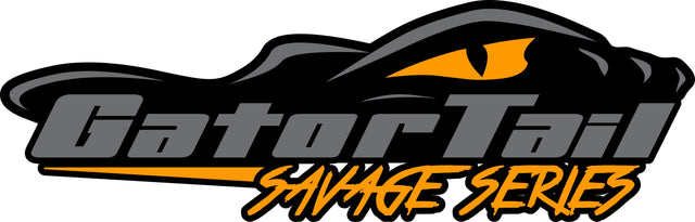 Orange Savage Sticker Gatortail