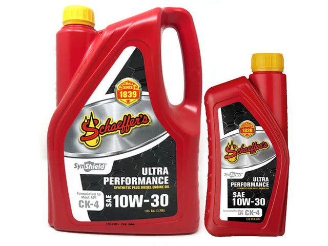 Schaeffers 0722 SynShield Ultra Performance 10W-30 Diesel Engine Oil Schaeffers